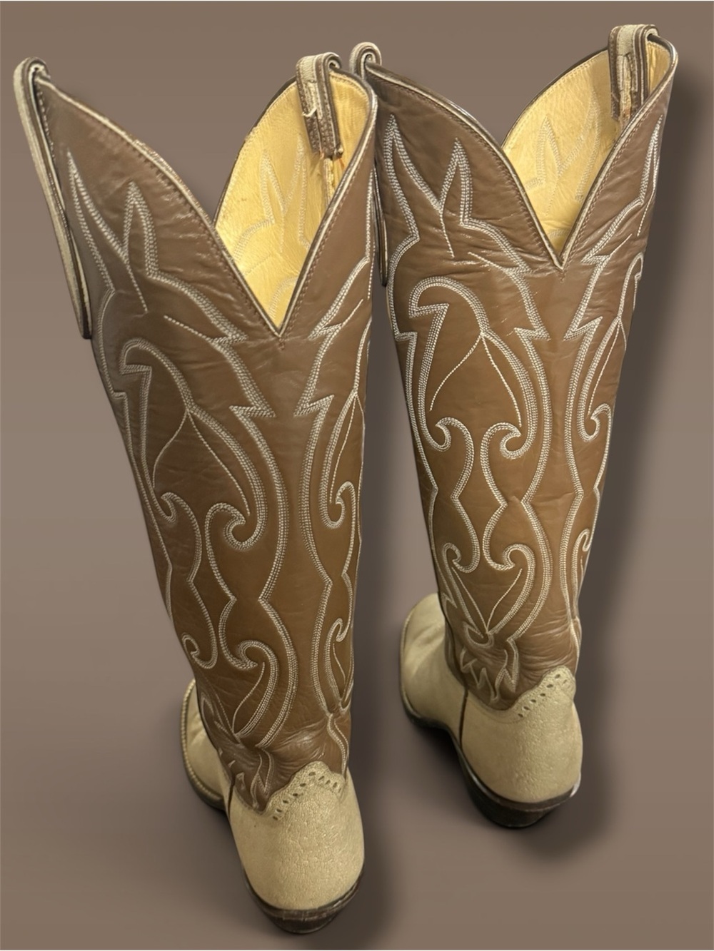 HONDO 1989 Genuine Elephant Cowboy Boots- women’s - Picture 5 of 9